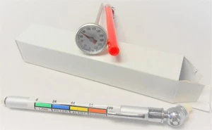 A/C Pencil Gauge & Vent Thermometer Kit R12 134a R22 #5052 - Picture 1 of 1