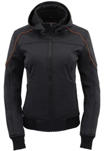 Chaqueta blindada de cuero para carreras de motocicletas Milwaukee 2XL para mujer - Imagen 1 de 8