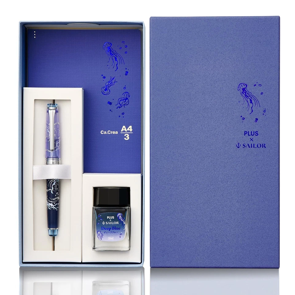 Sailor Ca.Crea Premium Cross Professional Gear Slim Jellyfish EF N1b 10-8829-140