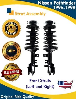 Puntales delanteros premium OE para Nissan Pathfinder 1996-1998 3,3 L garantía de por vida Foto 1 de 4