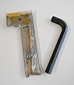 Vintage 7" Sears Craftsman 17 MM Hex Key Wrench "V" 46666 Made in USA VW etc - Picture 1 of 4