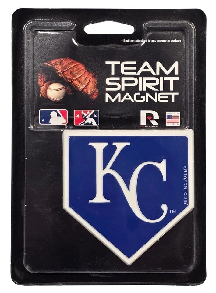 MLB Team Spirit Home Plate Magnet (Kansas City Royals) - Image 1 of 1