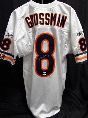 Rex Grossman Signed Chicago Bears Reebok Authentic Jersey JSA Steiner Authentic - Image 1 of 4