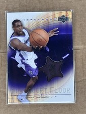 2003-04 Upper Deck Hardcourt Floor #CWF CHRIS WEBBER HOF Sacramento Kings 