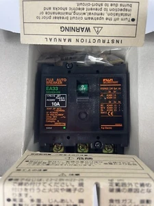 Nuovo interruttore auto elettrico scatola aperta Fuji EA 33 BB3AEA-010 3P 10A A6108ELL - Foto 1 di 4