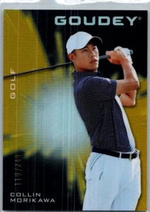 2021 Upper Deck Goodwin Champions #G45 Collin Morikawa Goudey Plat B & G#/249 - Bild 1 von 2