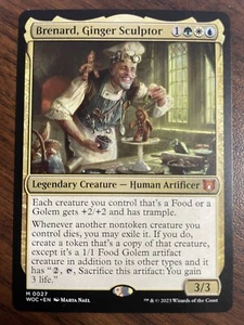 MTG - Brenard, Ginger Sculptor 27 - Wilds of Eldraine Commander Mythic - NM - Bild 1 von 2