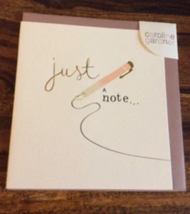 Caroline Gardner Greeting Card - Just a Note