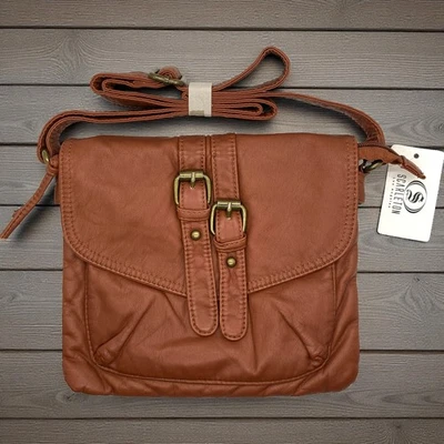 Bandolera pequeña Scarleton H199404 cuero vegano muy suave nueva con etiquetas Foto 1 de 4