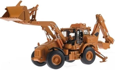 MOTORART, JCB backhoe loader HMEE yellow military version, 1/50, MOT13476 - Image 1 of 2