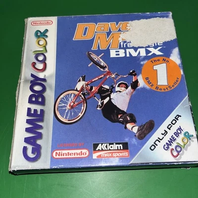 Gameboy color Dave Mirra Freestyle BMX game new not sealed . Box damage  - Image 1 of 4