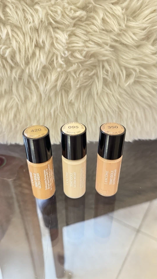 Lancôme Teint Idole Ultra Wear Foundation ,No 420, No 350 & 095, SPF 15 (3 Pcs) - Image 1 of 1