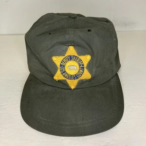 Vintage Hat Cap Los Angeles County Sheriff Deputy - Picture 1 of 8
