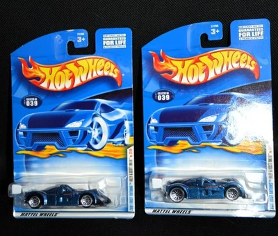 Hot Wheels RILEY & SCOTT MK III 2001 First Edition 27/36 2-Car Lot Wheels Error - Image 1 of 4
