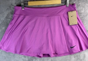 Nike Women’s Tennis Skirt XL Purple Built-in Shorts New with Tags DH9552-665 - Picture 1 of 11