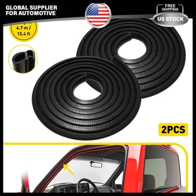 Juego de 2 sellos de goma para puerta para Chevy GMC Suburban C/K 1500 2500 3500 Foto 1 de 4