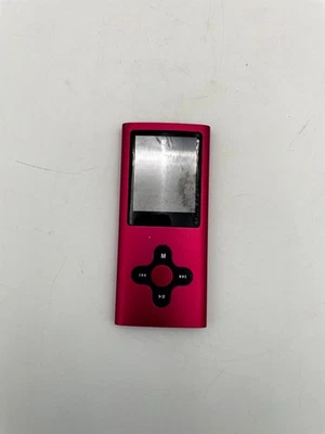 Eclipse 180 Pro MP3 Video Player 4GB Red Portable USB AM/FM Radio Rechargeable - Image 1 of 4