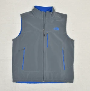 The North Face Giubbotto Softshell Uomo Zip Foderato in Pile Poliestere Grigio Taglia XL - Foto 1 di 8