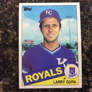 1985 Topps - #595 Larry Gura - Picture 1 of 2