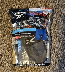 Reebok Boys 4 Pack Performance Boxer Brief Underwear Logo Comfort Sz S (6-7) NEW - Picture 1 of 5
