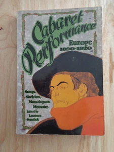 Cabaret Performance : Europe, 1890-1920 edited by Laurence Senelick 1989 SC - Imagen 1 de 1