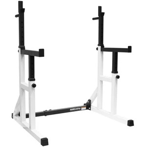 HARDCASTLE SEMI PRO REGOLABILE PALESTRA SQUAT TELAIO RACK & DIP STAND GABBIA SOLLEVAMENTO PESI - Foto 1 di 6