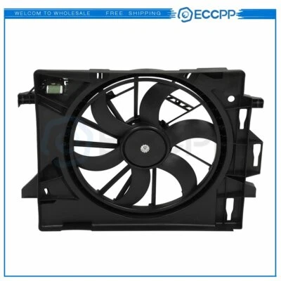 Radiator Cooling Fan Assembly For 2008 2009 2010-2016 Chrysler Town & Country - Image 1 of 4