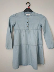 La Redoute girl dress age 8 years, light denim - Picture 1 of 5
