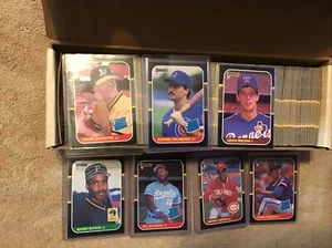1987 DONRUSS BASEBALL COMPLETE SET # 1 - 660 - BONDS, BO, BROWN, MADDUX RC - Picture 1 of 4