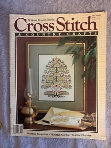 Cross Stitch & Country Crafts Magazine, 20 Great Projects Inside! May-June 1988 - Foto 1 di 1
