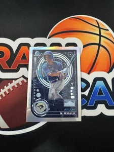 🔥2024 Bowman Chrome ARJUN NIMMALA AI Insert #BAI-18 Blue Jays - Picture 1 of 2