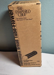 Pampered Chef Bread Tube #1550 Valtrompia Flower Shaped NEW in BOX B - Picture 1 of 6
