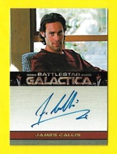 2007 Battlestar Galactica Season 2 Autograph James Callis as Dr. Gaius Baltar