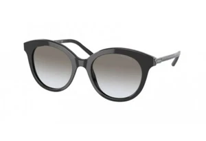 Prada Sunglasses PR 02YS  1AB0A7 Black gray Woman - Picture 1 of 7
