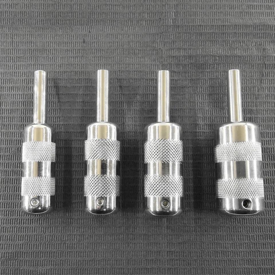 2 PIEZAS 304 EMPUÑADURA DE TUBO DE ACERO INOXIDABLE EN UN CUERPO MÁQUINA DE TATUAJE PIEZAS SUMINISTROS Foto 1 de 1