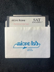 Micro Learn SAT English 1 for Commodore 5.25 Media - Picture 1 of 1
