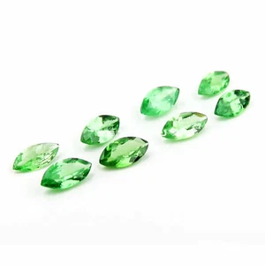 Enticing 1.41ct Marquise Green Color Natural Tsavorite Garnet Mined at Tanzania - Picture 1 of 10