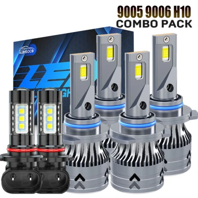 Combo faros LED de haz alto bajo + bombillas antiniebla para Lexus LS430 2001-2006 Foto 1 de 4