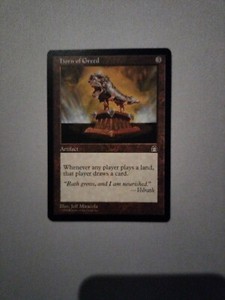 MTG Horn of Greed Stronghold 135/143 Regular Rare Vintage Card