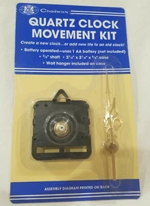 Chadwick Quartz Clock Movement Repair replacement Home Office Decor Vtg Rare  - Picture 1 of 4