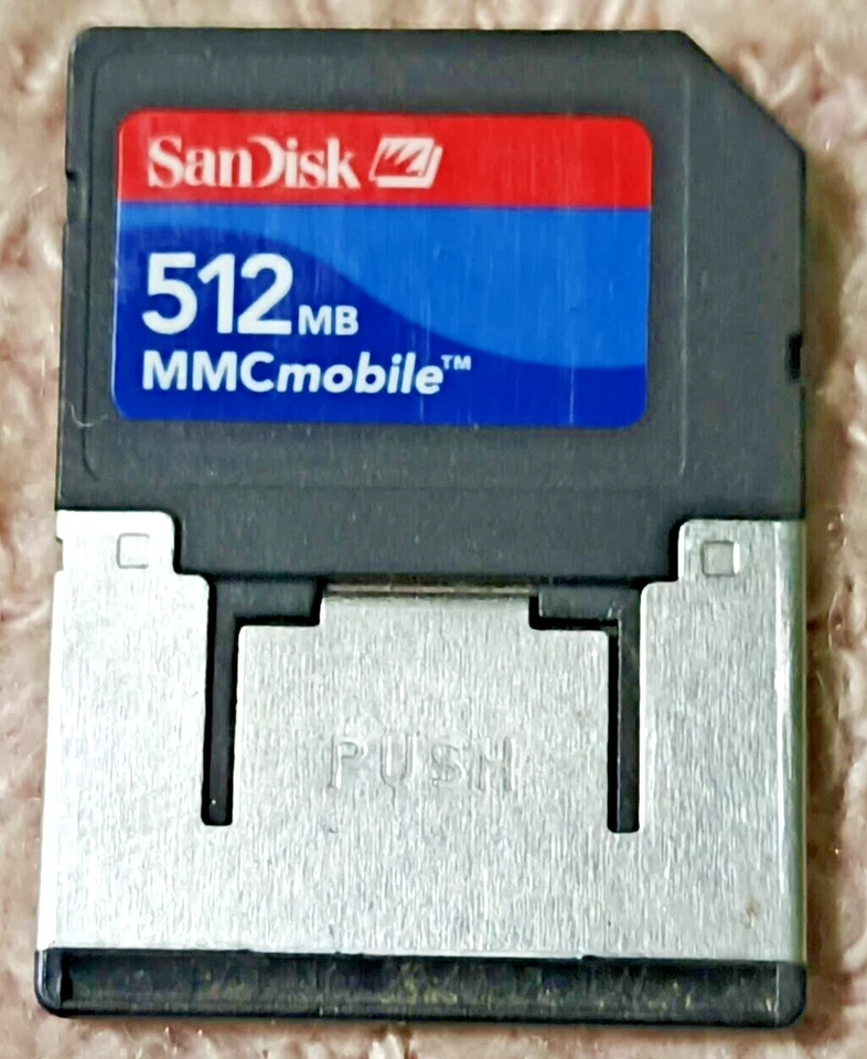 SanDisk 512mb SD MMC Media Card - Image 1 of 2