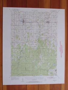 Stanley Wisconsin 1954 Original Vintage USGS Topo Map - Picture 1 of 1