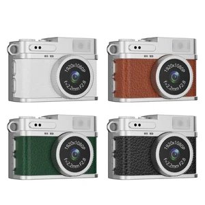 Pocket Friendly Vintage Camera 1080P 30FPS Video 0.96Inch Screen Rechargeable - Picture 1 of 12