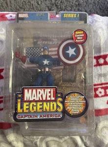 Marvel Legends Captain America Action Figure series 1 - Picture 1 of 2