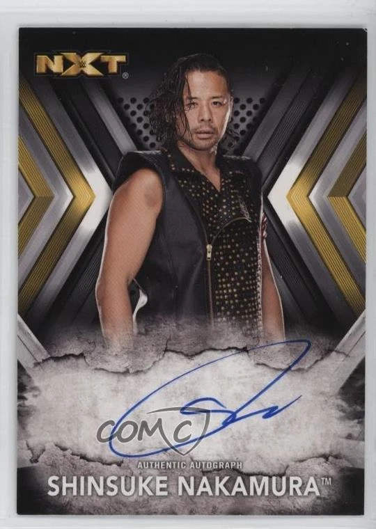 2017 Topps WWE NXT Auto Shinsuke Nakamura #RA-SN Rookie Auto RC - Image 1 of 2