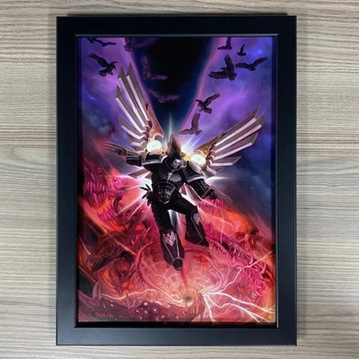 Corvus Corax Art Encadré Raven Guard Adeptus Astartes Horus Heresy Warhammer 40K - Photo 1/4