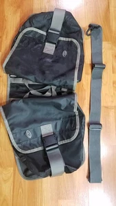 Timbuk2 Bike Bicycle Tandem Pannier Waterproof Saddle Bag Black Grey - Picture 1 of 2