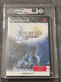 PS2 Playstation 2 Final Fantasy X International Brand New Sealed Graded VGA 80