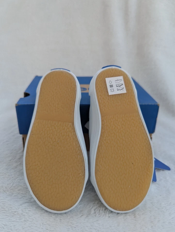 Talla 6.5T Unisex Niño Pequeño Keds Kickstart Jr Blanco Gancho y Lazo Elegante Tenis Zapatos Foto 1 de 4