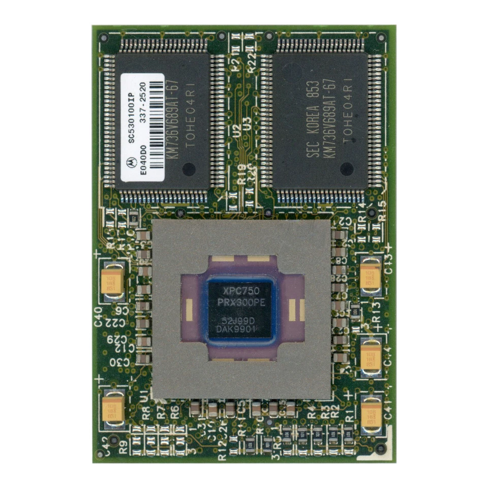 Processor CPU APPLE 337-2520 XPC750 PRX300PE 300MHz ZIF Socket For G3 PowerMac - Image 1 of 1